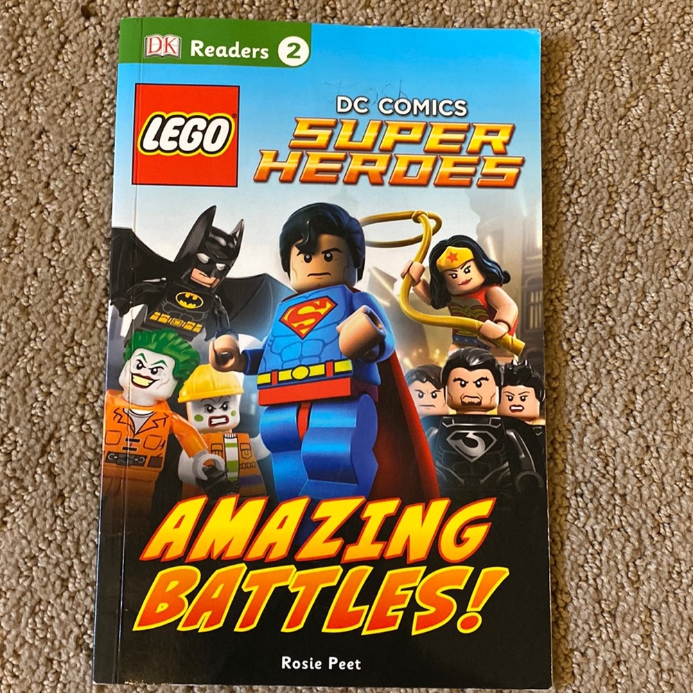 Lego DC Comics Super Heroes Amazing Battles Book